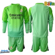 Real Madrid Keeper Bortedraktsett Barn 2025-26 Langermet (+ Korte bukser)